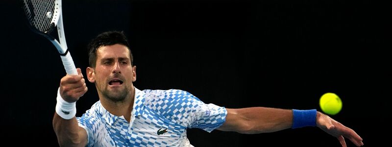 Seit 25 Spielen unbesiegt: Novak Djokovic. - Foto: Ng Han Guan/AP/dpa