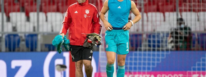 Ende eines Erfolgsduos: Toni Tapalovic (l) und Manuel Neuer. - Foto: Matthias Balk/dpa