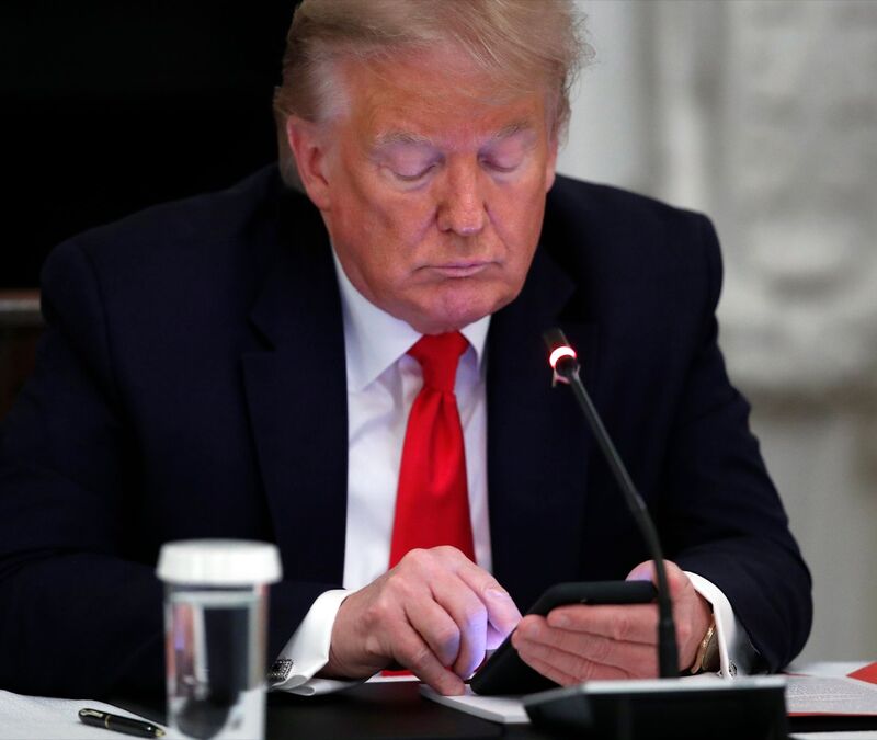 US-Präsident Trump will womöglich auf den Import von chinesischem Speiseöl verzichten. - Foto: Alex Brandon/AP/dpa