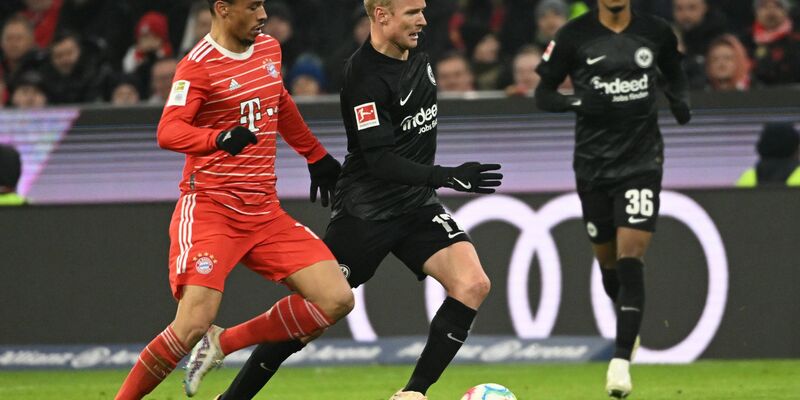 Trotz der Niederlage beim FCÂ Bayern: Der Vorsprung der Frankfurter auf Freiburg, Augsburg und auch Hoffenheim blieb konstant. - Foto: Sven Hoppe/dpa