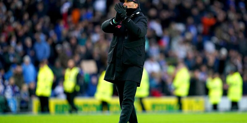 Nimmt die Niederlage gegen FC Arsenal sportlich: Liverpool-Coach Jürgen Klopp. - Foto: John Walton/PA Wire/dpa