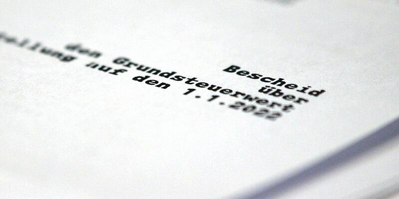 Grundsteuerbescheid - Foto: ?ber dts Nachrichtenagentur