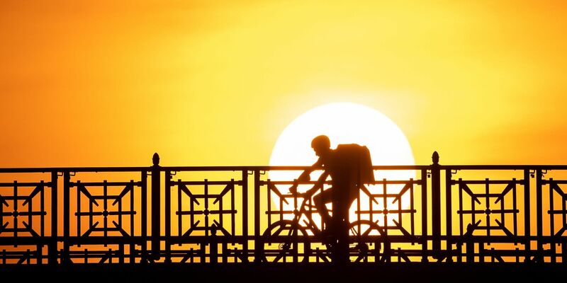 EU-weit könnten Lieferdienst- und Taxifahrer großer Online-Plattformen bald mehr Rechte bekommen. - Foto: Sebastian Gollnow/dpa