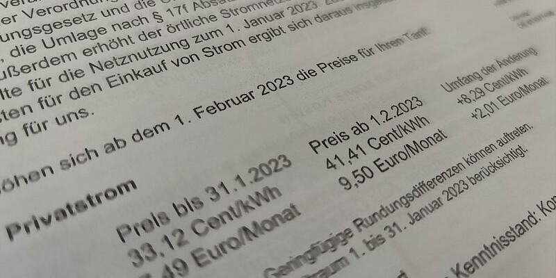 Preiserhöhung für Strom - Foto: ?ber dts Nachrichtenagentur