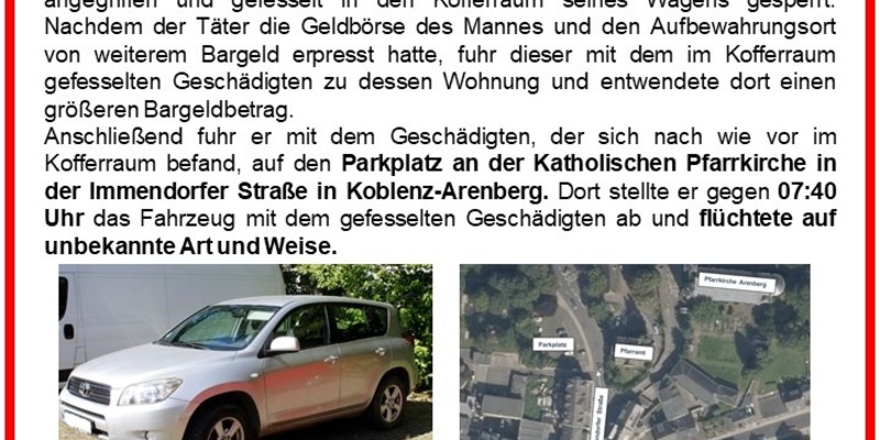 POL-MFR: (187) Mann im Nürnberger Westen angegriffen - Erneuter Zeugenaufruf und Aussetzung einer Belohnung - Foto: presseportal.de