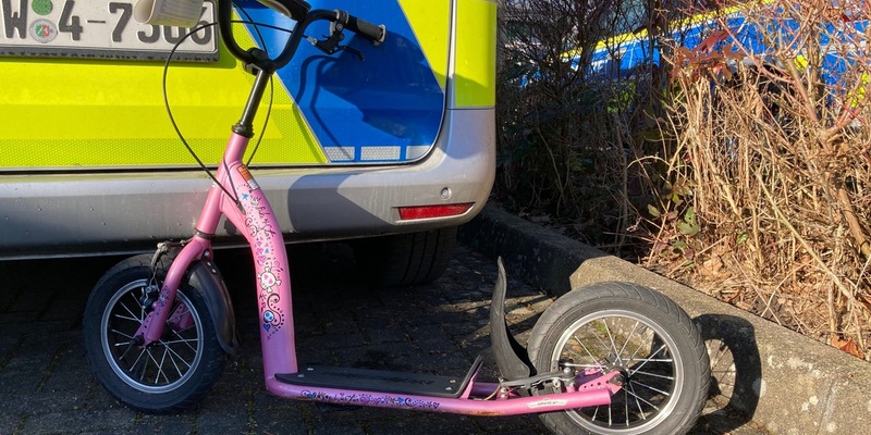 POL-WOB: Polizei sucht Besitzer von Tretroller - Foto: presseportal.de