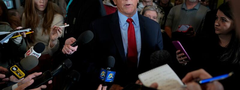 Mike Pence, republikanischer Präsidentschaftskandidat und ehemaliger Vizepräsident der USA. - Foto: Charlie Neibergall/AP/dpa