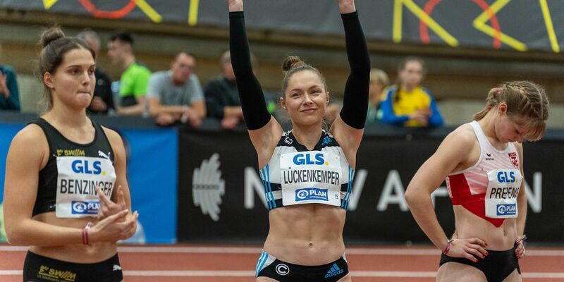 Trainiert in den USA: Gina Lückenkemper. - Foto: Stefan Mayer/Eibner-Pressefoto/dpa