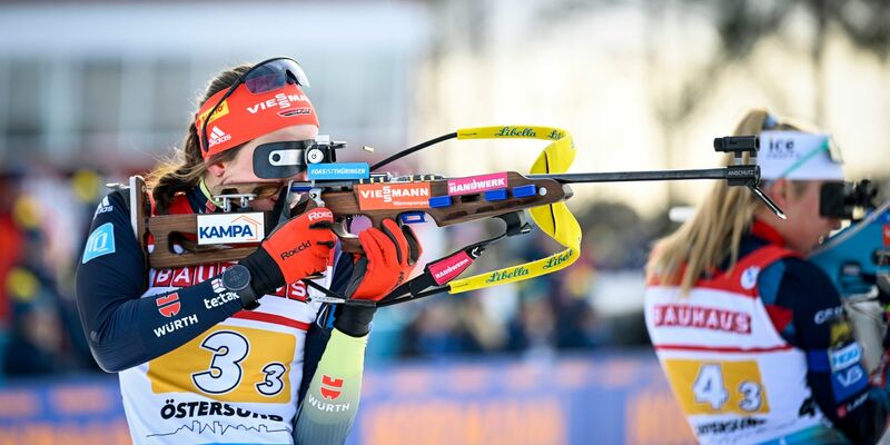 Vanessa Voigt sorgt sich wegen der Coronainfektionen im deutschen Team. - Foto: Anders Wiklund/TT News Agency/AP/dpa