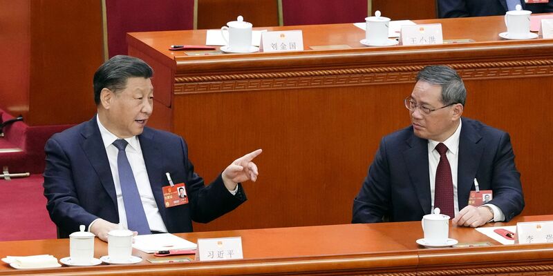 Zerstörungen in Peking durch den Tropensturm «Doksuri». - Foto: -/kyodo/dpa