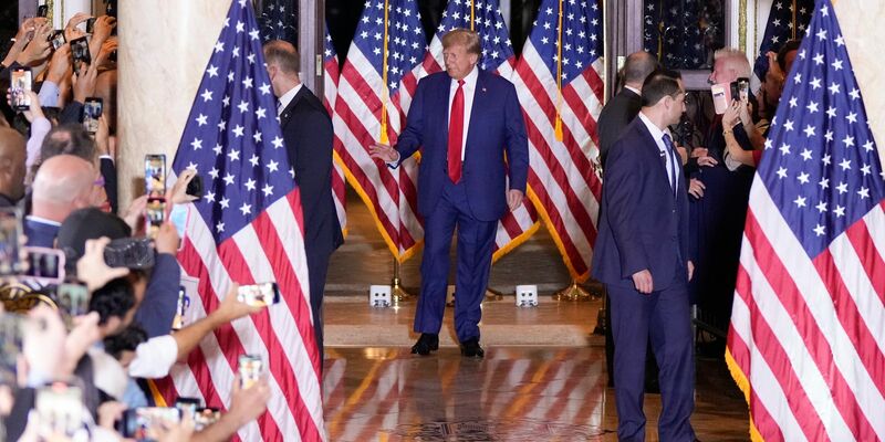 «Wissen Sie, die Hisbollah ist sehr schlau. Sie sind alle sehr schlau», sagt der ehemalige US-Präsident Donald Trump. - Foto: Rebecca Blackwell/AP