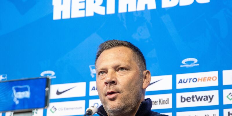 Der Vertrag von Trainer Pal Dardai bei Hertha BSC läuft am Saisonende aus. - Foto: Andreas Gora/dpa