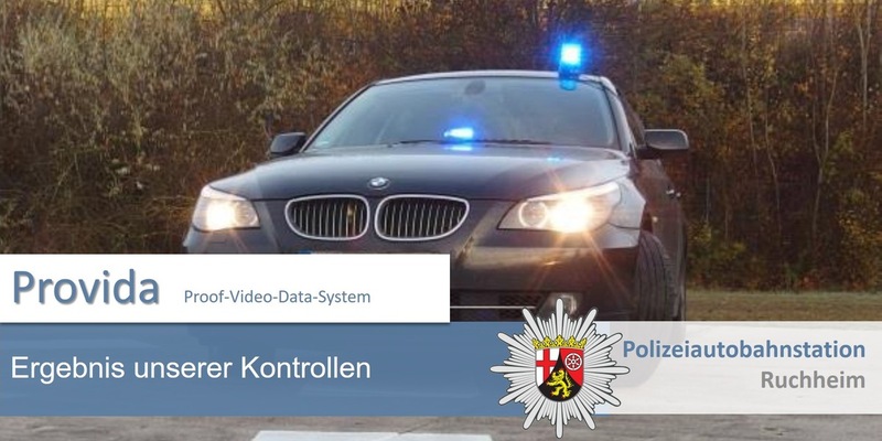POL-PDNW: Autobahnpolizei Ludwigshafen/Ruchheim: Straßenverkehrsgefährdung/Illegales Kraftfahrzeugrennen mit Verfolgungsfahrt - Foto: presseportal.de
