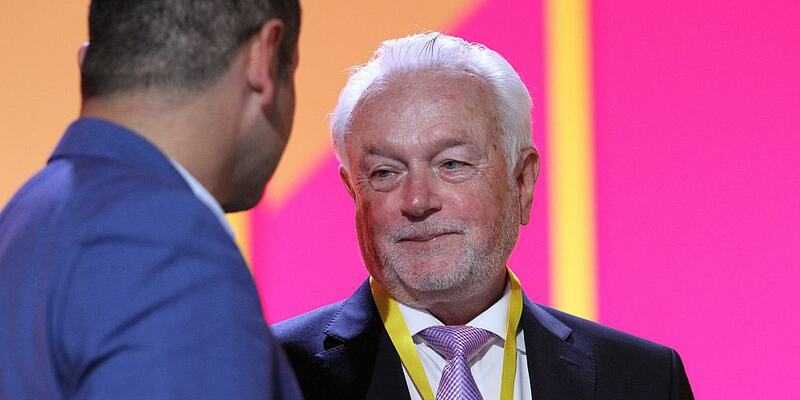 Wolfgang Kubicki am 21.04.2023 im Gespräch mit Bijan Djir-Sarai - Foto: ?ber dts Nachrichtenagentur