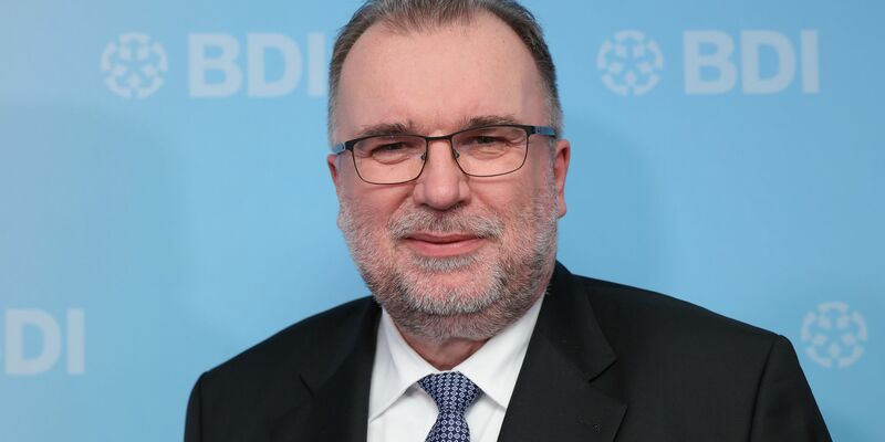 «Wir verlieren Unternehmen, wir verlieren Wertschöpfung», sagt Industriepräsident Siegfried Russwurm. - Foto: Joerg Carstensen/dpa/Archiv