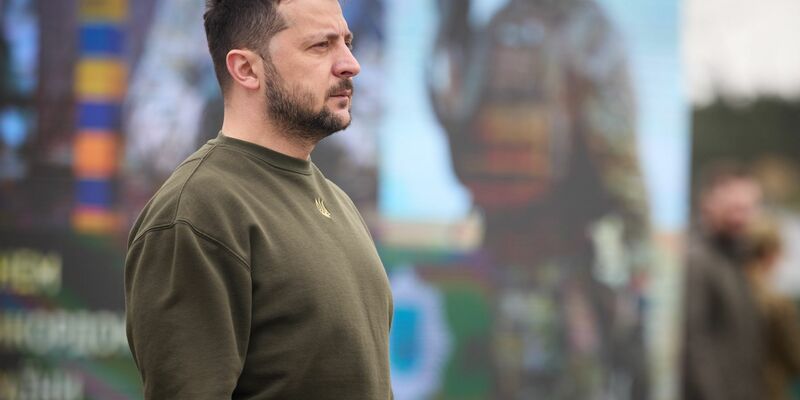 Wolodymyr Selenskyj nimmt an einer Veranstaltung teil. - Foto: President Of Ukraine/APA Images via ZUMA Press Wire/dpa