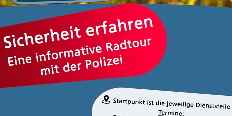 POL-OL: Polizei im Ammerland: Sicherheit erfahren - Eine informative Radtour mit der Polizei - Foto: presseportal.de