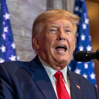 US-Präsident Trump hat den Moderator Stephen Colbert scharf angegriffen. - Foto: Alex Brandon/AP/dpa