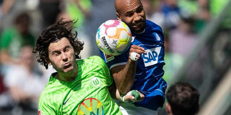 Tor für Hoffenheim: Marius Bülter trifft zum 2:2. - Foto: Swen Pförtner/dpa