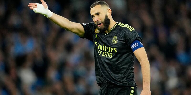 Karim Benzema wechselt nach Saudi-Arabien zu Al-Ittihad. - Foto: Jon Super/AP/dpa