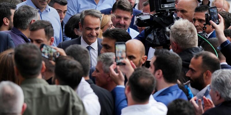 Soll Nordmazedonien wieder «Republik Mazedonien» heißen? Der griechische Ministerpräsident Kyriakos Mitsotakis warnt vor diesem Schritt (Archivbild). - Foto: Petros Giannakouris/AP/dpa