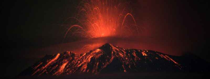 Blick auf den Vulkan Popocatepetl am 20. Mai 2023. - Foto: Osvaldo Cantero/XinHua/dpa