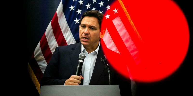 Der Republikaner Ron DeSantis gilt seit längerem als größter parteiinterner Konkurrent von Donald Trump. - Foto: Joseph Cress/Iowa City Press-Citizen via AP/dpa