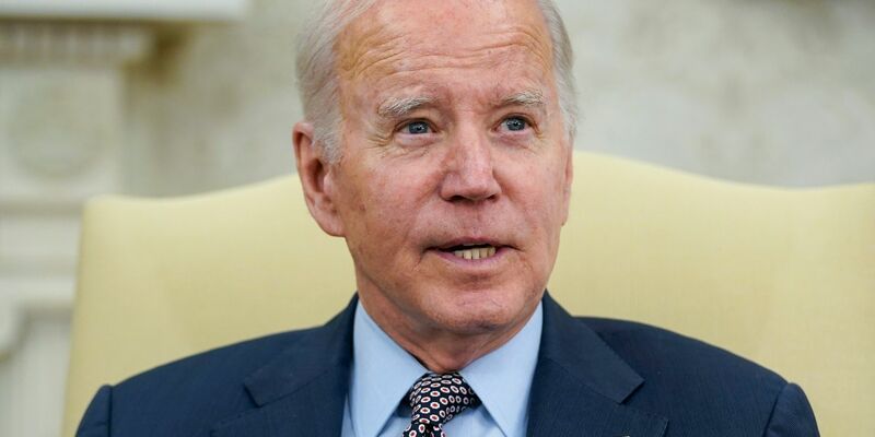 US-Präsident Joe Biden bei einem Treffen mit dem Sprecher des Repräsentantenhauses, Kevin McCarthy. - Foto: Alex Brandon/AP