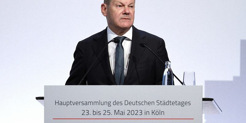 Olaf Scholz am 24.05.2023 beim Deutschen Städtetag - Foto: ?ber dts Nachrichtenagentur