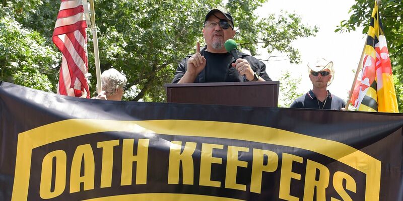Stewart Rhodes ist der Gründer der Oath Keepers. - Foto: Susan Walsh/AP