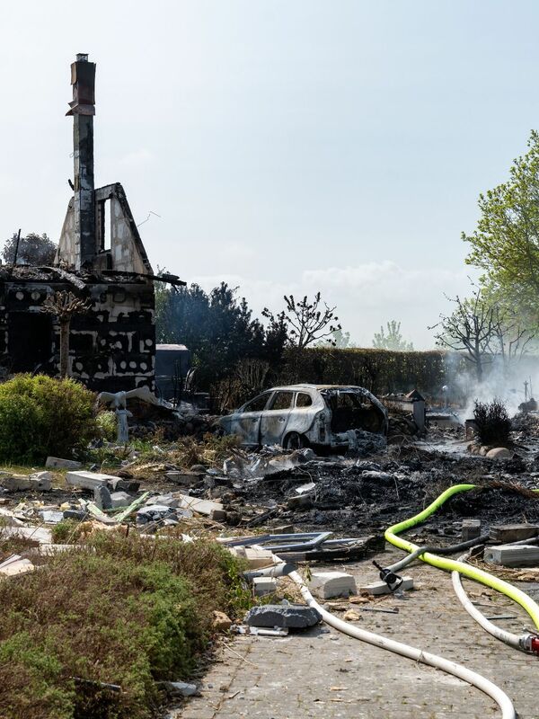 Eine Schwere Explosion Hat Im Norden Der Insel Rügen Einen Millionenschaden Verursacht