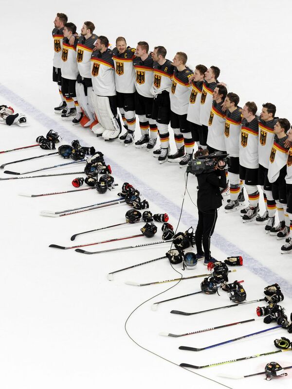 1953 gewann Deutschland zuletzt bei einer EishockeyWM eine Medaille.