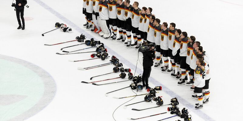 Deutschlands Eishockey-Nationalteam tritt am Samstag gegen die USA an. - Foto: Salvatore Di Nolfi/KEYSTONE/dpa