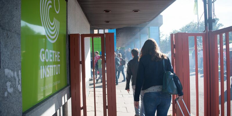 Das Goethe-Institut in Moskau. - Foto: Federico Gambarini/dpa
