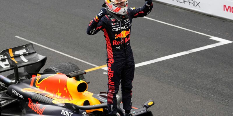 Weltmeister Max Verstappen war auch in Monaco. nicht zu schlagen. - Foto: Luca Bruno/AP