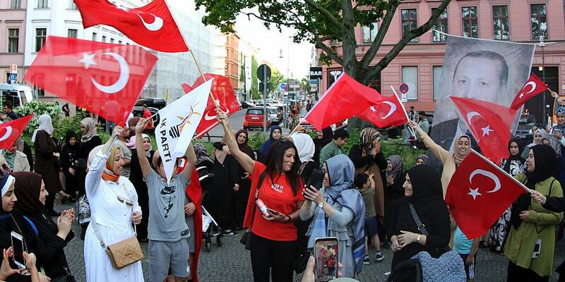 Anhänger von Erdogan am 28.05.2023 - Foto: ?ber dts Nachrichtenagentur