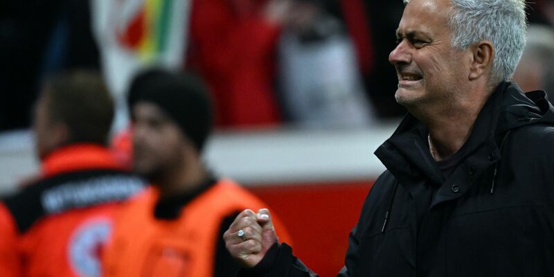 Polarisiert: Roma-Coach José Mourinho. - Foto: Federico Gambarini/dpa