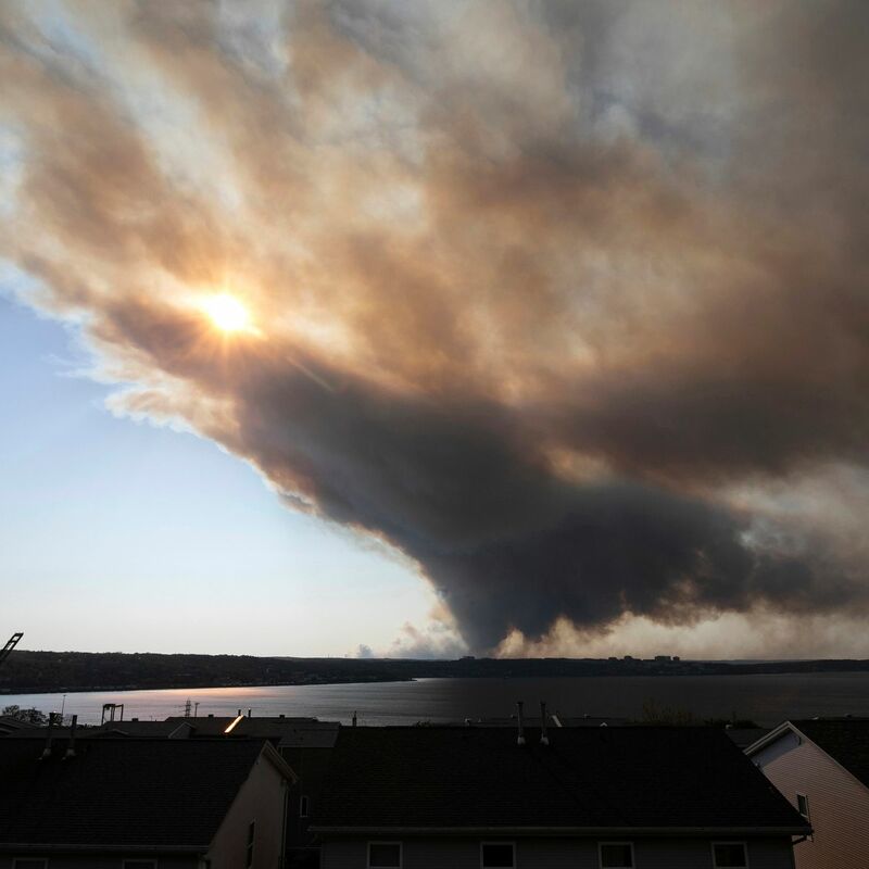 Fires have been raging in several Canadian provinces for weeks.