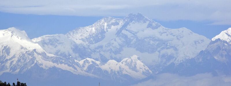 Der Gipfel des Kangchendzönga: Hier war Stitzinger alleine unterwegs. - Foto: Indranil Aditya/NurPhoto via ZUMA Press/dpa