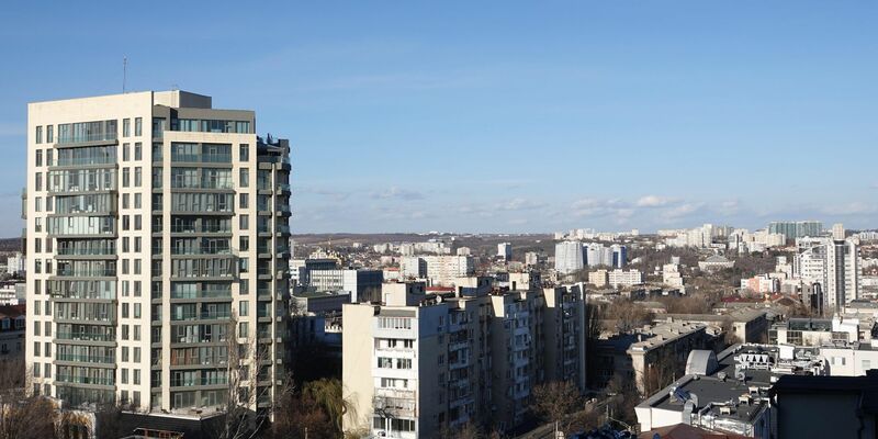 Blick auf das Zentrum von Moldaus Hauptstadt Chisinau. - Foto: Ulf Mauder/dpa