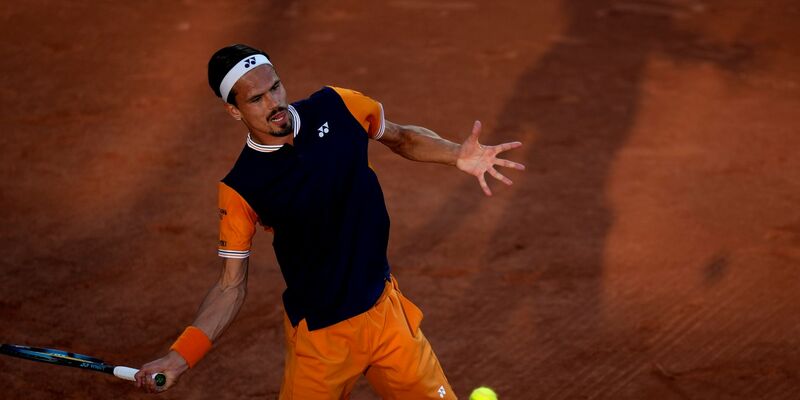 Daniel Altmaier war in seinem Drittrunden-Match gegen Grigor Dimitrow chancenlos. - Foto: Thibault Camus/AP