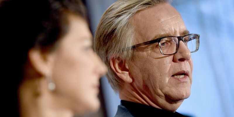 Die Linken-Politiker Sahra Wagenknecht und Dietmar Bartsch. - Foto: Britta Pedersen/dpa-Zentralbild/dpa