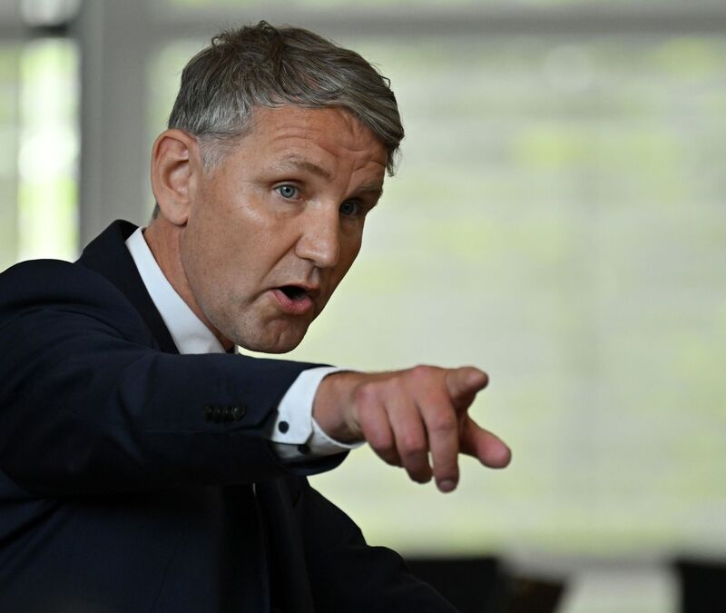 Björn Höcke ist Spitzenkandidat der Thüringer AfD für die Landtagswahl am 1. September. - Foto: Martin Schutt/dpa