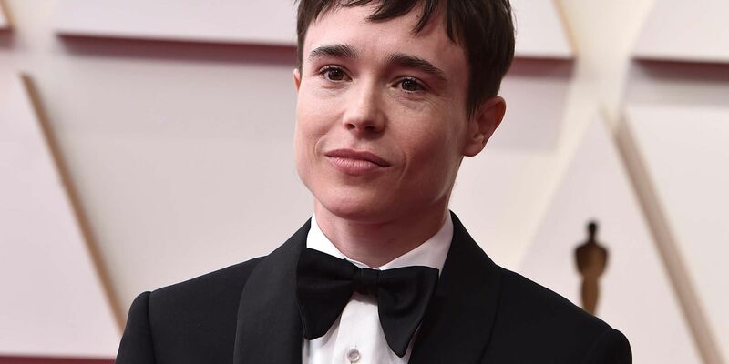 Schauspieler Elliot Page bei der Oscar-Verleihung 2022. - Foto: Jordan Strauss/Invision/dpa