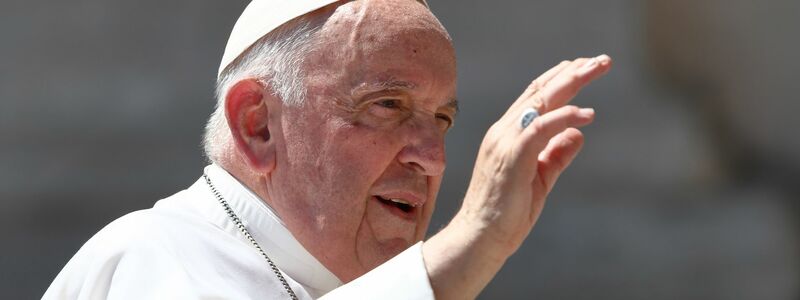 Papst Franziskus auf dem Petersplatz in Rom. - Foto: Grzegorz Galazka/Mondadori Portfolio via ZUMA/dpa