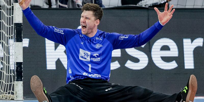 Will seinen Abschied aus Kiel mit dem Meistertitel krönen: Niklas Landin. - Foto: Axel Heimken/dpa