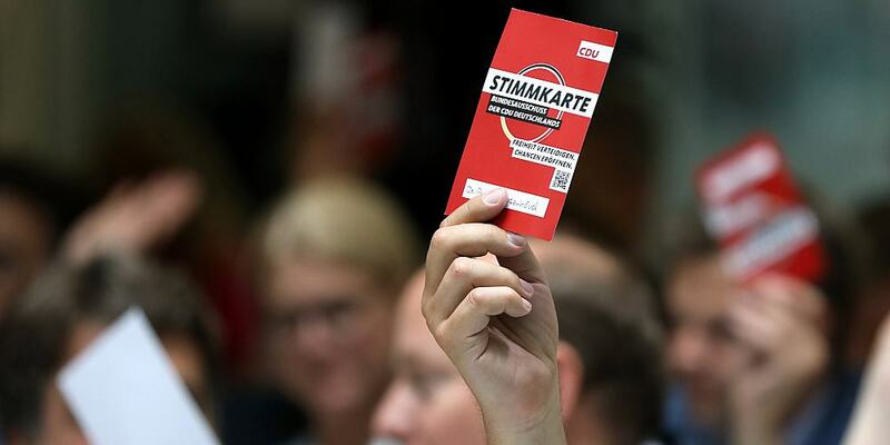 Abstimmung auf CDU-Parteitag am 16.06.2023 - Foto: ?ber dts Nachrichtenagentur