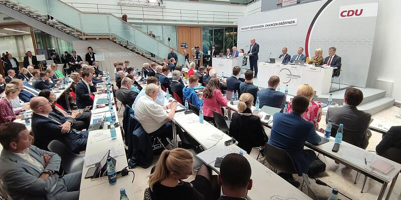 Kleiner Parteitag der CDU am 16.06.2023 - Foto: ?ber dts Nachrichtenagentur