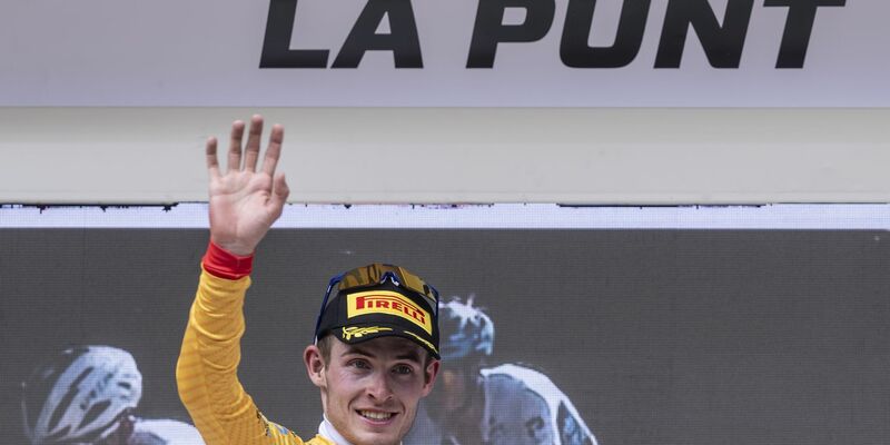 Der deutsche Radprofi Georg Zimmermann ist bei der neunten Etappe der Tour de France heftig gestürzt. - Foto: Gian Ehrenzeller/KEYSTONE/dpa