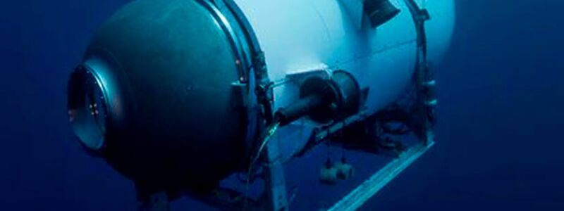 Das «Titan»-Tauchboot des Unternehmens Oceangate Expeditions. - Foto: OceanGate Expeditions/AP/dpa